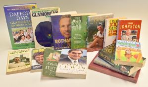 Selection of Cricket Books to include Botham’s Century, The Incredible Tests, A Lot of Hard Yakka,