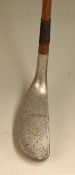 Joseph Braddell Belfast long nose alloy head putter - stamped “1896” to the sole and reg no 273586 -