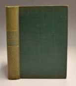 Shaw, Joseph T - “Out of The Rough” 1st US ed 1937 in the original green cloth boards with gilt