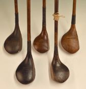 5x drivers, brassie and spoon various size socket head woods – John Knox Belfast left hand small