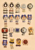 Assorted Selection of Speedway Enamel Badges 1950s/60s including Newcastle 1950-1967, Poole 1963-