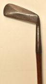 Fine W Park Maker Musselburgh Special diamond back blade putter – with excellent makers stamp mark