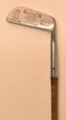 Interesting Thornton & Co Ltd Edinburgh Stainless Negative Loft blade putter – with thick top edge