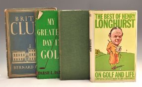 Collection of Golf Books by well-known authors incl Bernard Darwin et al (4) - Bernard Darwin-“
