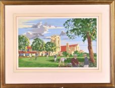 Reed, Ken – Original U.S Open Golf Championship Poster artwork - 2003 U.S Open Played at Olympia