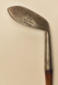 The Pitcher Diamond back iron with oval head and sharp pointed toe - stamped Anderson and Gourlay St
