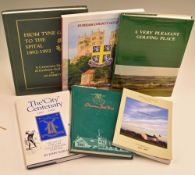 Collection of Scottish and North of England Golf Club Histories one signed (6) “Panmure Golf Club