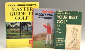Collection of golf instruction books (3) - Tommy Armour - “How to Play Your Best Golf-All The