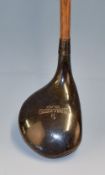 Spalding “Golfex” H Model socket head short shafted heavy practice club - fitted with original black