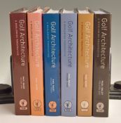 Daley, Paul (6) complete set of “Golf Architecture – A Worldwide Perspective” books -2x signed –