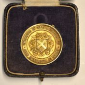 Ryder & Son Ltd, St Albans Seed Specialists Presentation Silver Medal: hallmarked Birmingham 1930 by