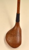 Interesting Kroydon USA Deep Face large head driver – with central alloy sole plate stamped with