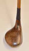 Rare and Unusual Reflex Driver fitted with a Patent Revolving Reflex Grip c1920 - the head