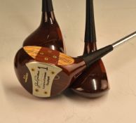 Fine unused set of Jack Nicklaus MacGregor Ltd ed persimmon woods – Nos 1-3-4-5 woods with