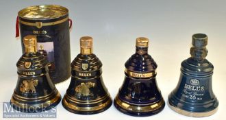 Bell’s Finest Scotch Whisky Porcelain Decanters including 1991 Year of the Sheep, 1992 Year of the