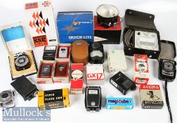 Camera Accessories Selection includes Flash attachments, light/ exposure meters, exposure