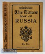 The Times Book of Russia 1916 Book A 268 page reference book extensively detailing trade and