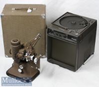 Bell & Howell Projectors to include model 630 sound projector with speaker in cases, a Model 613