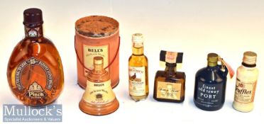 Haig & Haig The Dimple Pinch Whisky 15 Year Old 375ml bottle together with Bells old Scotch Whisky