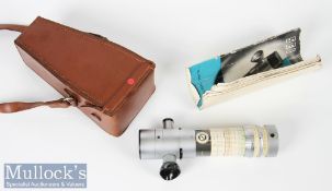 Salford Electrical Industries (SEI) Exposure meter appears in good condition with leather case and