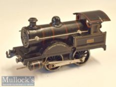 Bing / Basset Lowke George the Fifth 2663 clockwork 0-4-0 locomotive in black with light signs of