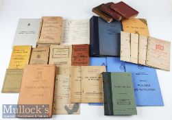 Selection of Military Training and Instructions Books – to incl Royal Navy Reserve Regulations,