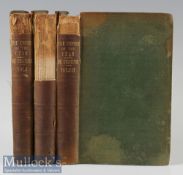 Russia - The Empire Of The Czar by The Marquis de Custine 1843 Books In 3 volumes, 311 pages, 349