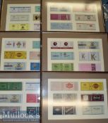 Selection of Vintage Cigarette Packets displaying a large variety such as Player’s Navy Cut,