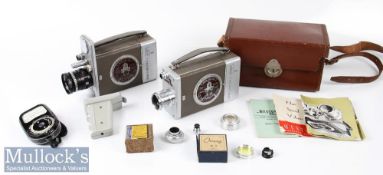 Bell & Howell 16mm Auto Load cine camera with Taylor & Hobson 1 inch f/1.9, Triple Anastigmat f=15mm