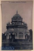 India - battle of Saraghari Postcards Original real photo postcard the Saraghari memorial of the