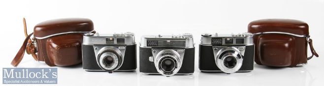 Kodak Cameras to include Retina automatic II 79837 Schneider f:2,8/45mm, Retinette 1A 476938