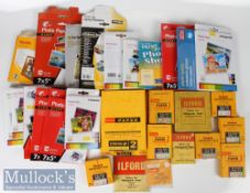 Quantity of Photographic paper including Kodak WSG.1S soft, 8x10in F3, 10x12in F0, Ektacolour