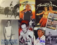 Sporting Autograph Selection – Quantity of various autographs including Lewis Hamilton, Jackie