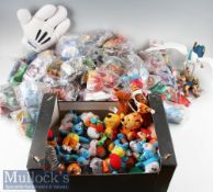 Selection of McDonalds Happy Meal Toys incl Walt Disney, Barbie, Smurfs and others, most appear in