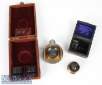 Emil Busch Rathenow Unicum Lens and Shutter with 4x lenses marked I, HI, II, II HIII, with marked
