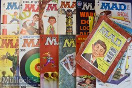Selection of Mad Magazine includes the following Nos 1, 13, - 37, 40, 41, 45, 46, 58, 59 and 73,