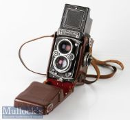 Rolleiflex 1743087 3.5E type 1 TLR camera Franke & Heidecke Zeiss/Planar 1:3,5 f=75mm synchro