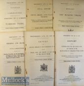 United Kingdom Government Document – Profiteering Acts 1919 and 1920 includes various Committee
