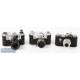 Selection of Corfield Periflex cameras to include Periflex I 512149 with Lumar f=50mm 1:3.5 lens, - Image 2 of 2