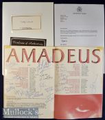 Autograph Selection includes Earl Spencer, Sir Christopher Cockerill, Sir John Gielgud plus a