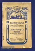 Century Pottery Co, Burslem, Staffordshire. Circa 1910 Sales Catalogue A 46 page Catalogue of