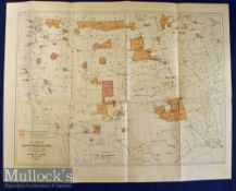 Americana – Map of Indian Reservations West of the 84th Meridian and Number of Indians belonging
