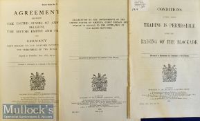 WWI United Kingdom Government Document – Correspondence respecting the European Crisis 1914