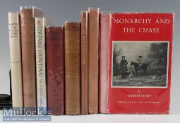 Selection of Hunting Books to include The Queen’s Hounds, Foxhunting from the Times, Observations on