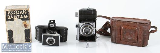 Kodak Retina folding camera marked 882915 internally with Ektar f:3,5 f=50mm no 997454 and 5221214