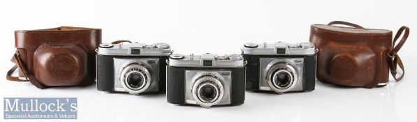 Kodak Retinette Cameras to include 332104 Schneider/Reomar 1:3,5/45mm, 331961 Schneider/Reomar 1:3,