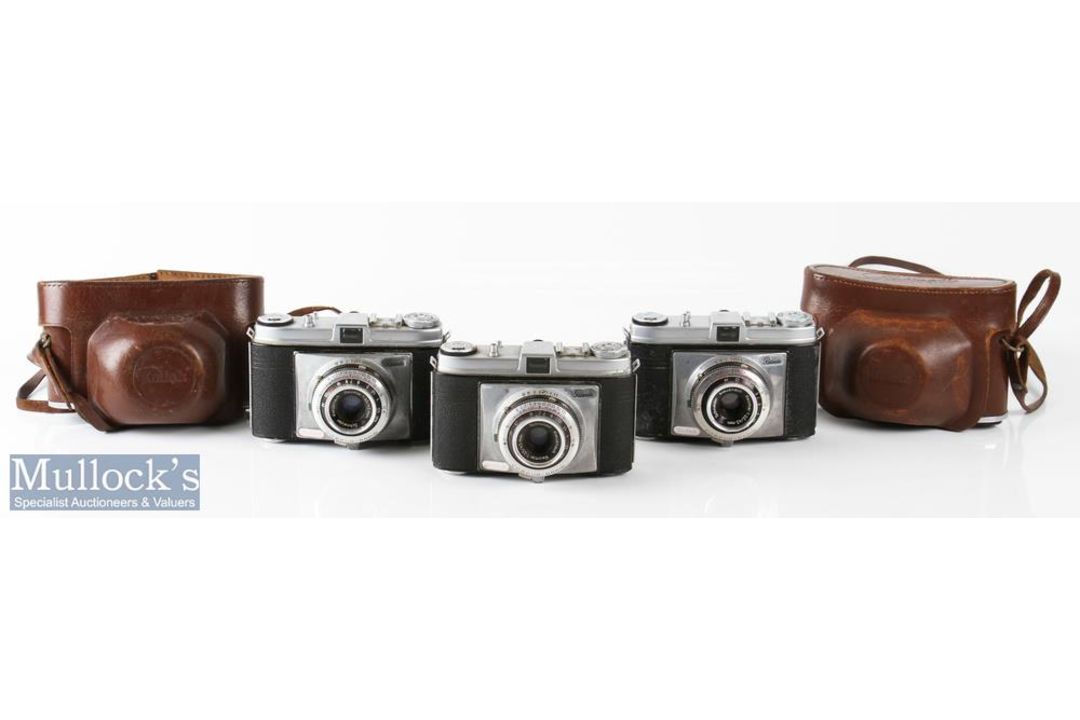 Kodak Retinette Cameras to include 332104 Schneider/Reomar 1:3,5/45mm, 331961 Schneider/Reomar 1:3, - Image 1 of 2
