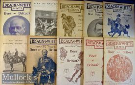 Selection of 1899-1900 Black and white Magazines featuring various issues in Vol I, II and III – Nos