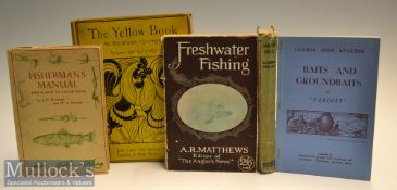 Interesting selection of Fishing and other related books (6) to include J P Moreton and W A