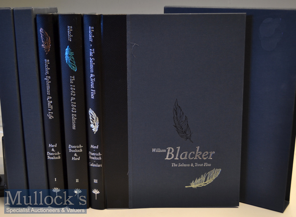 The Blacker Trilogy of Fishing Books – Andrew Herd & Hermann Dietrich-Troeltsch – titled “Blacker